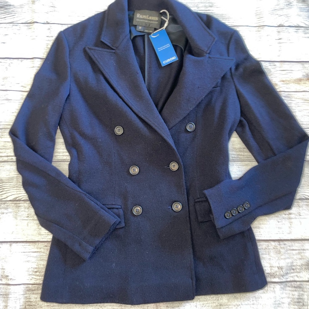 Ralph Lauren Blue Blazer Tailored Fit